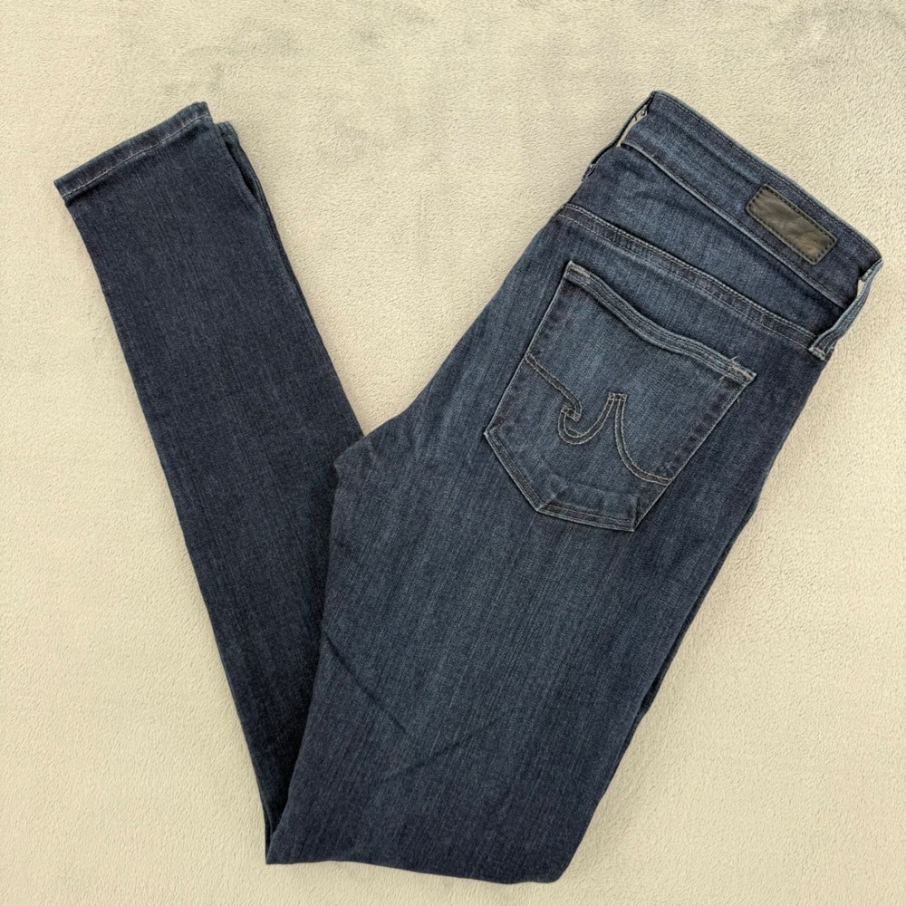 AG Adriano Goldschmied‎ Farrah High Rise Skinny Jeans Dark Wash Women's 27R